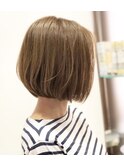 勝手に内巻きグラデーションボブ