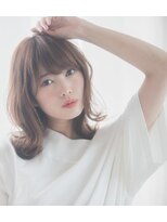 ポルテバイネオリーブ(Porte by neolive)&nbsp;大きめのカールで波巻き【長めボブの外ハネスタイル】