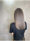 ※10代20代透明感カラーミルクティーグレージュ