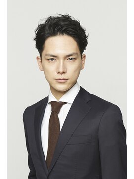 マグノリア(MAGNOLIA) 大人のかき上げビジネスマンヘア