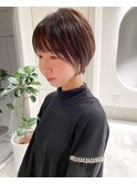 丸みショート