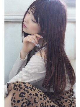 ラファンジュ ヘアー(Rohange hair) 【Rohange】果実系ラズベリー#デザインカラー#イメチェン#前髪