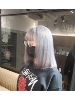 エイト 池袋店(EIGHT ikebukuro)&nbsp;ケアブリーチでホワイトカラー☆