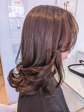 アージェガーデン(AGEE GARDEN) フロントレイヤーのミルキーピーチ