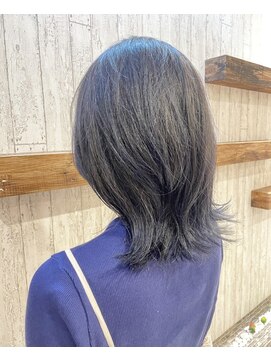 ロッカ ヘアーイノベーション(rocca hair innovation) 白髪ぼかしハイライト[稲毛/髪質改善]