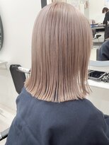 ヒビヲ(HIBIO) ダブルカラーピンクベージュミルクティーベージュイルミナカラー