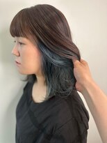 イーストハムアネーロ(EAST HAM anello) インナーカラー★ペールエメラルド