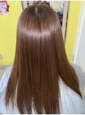 縮毛矯正+トリートメント