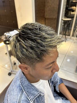 フォルテ 草薙店 メッシュキャップ　ハイライト　ベリーショート