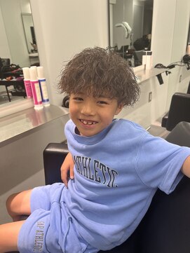 パーク バイ クリーム 大宮(PARK by CREAM) 【メンズ、キッズ】波巻きパーマ