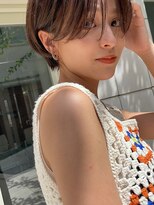 サンド 鹿児島中央(sand)&nbsp;黒髪/グレーベージュ/レイヤーロング/前髪パーマ[鹿児島駅]