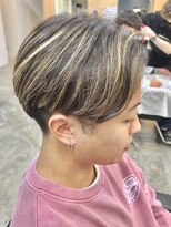 ニアウ 伊勢崎連取店(Niau)&nbsp;メンズマッシュパーマツイストスパイラルパーマ波巻きパーマ