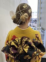 ライク ベター(like better)&nbsp;成人式タイトシニヨンアレンジ