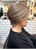 似合わせカット+大人レイヤーショート