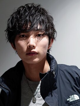 ライラ(Lyla) メンズ　グランジマッシュ　ツイストスパイラルパーマ