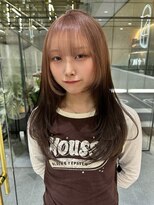 ゼスト フィーノ(ZEST fino) デザインカラーとデザインカットで可愛いレイヤースタイル