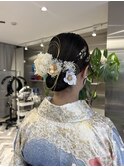 成人式、卒業式ヘアセット/タイトアレンジ【古沢みはる】