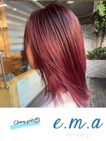 エマヘアデザイン(e.m.a Hair design)&nbsp;チェリーピンク