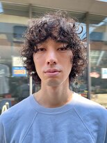 ナループロアオハナ(Nalu pu loa ohana)&nbsp;マッシュウルフパーマくせ毛風パーマ無造作パーマ