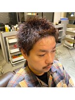 ノイセル(Noisyle)&nbsp;ザクザク爽やかアップバングスパイキーショート短髪ツイスト