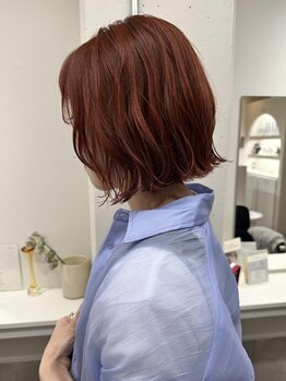 マアル(maal)の写真/髪質改善カラーで【艶×質感】がケアしながら叶う♪丁寧なカウンセリングで大人可愛いお気に入りのカラーに
