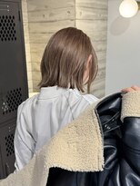 ヲタク(wotaku.)&nbsp;キャラメルベージュグレージュチョコレートブラウンダブルカラー