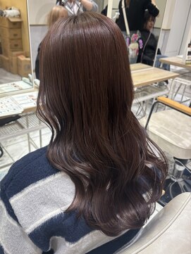 ゼスト フィーノ(ZEST fino) [あやか]カット/チョコレートブラウン髪質改善カラー