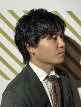 バーバーバー 四谷(BARBER-BAR) ビジネス爽やかミディアムウルフ