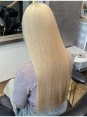 #ホワイトブロンド#ブロンド#ブリーチ
