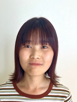 ビューティフルガーデンズ(Beautiful Gardens) 外ハネプラムボブ