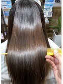 髪質改善ストレート　縮毛矯正