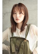 アンド(AND)&nbsp;切りっぱなしロブ　髪質改善ストレート　代官山　中目黒　渋谷