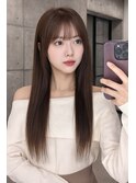 サラツヤ×ロング5/髪質改善/縮毛矯正/ヘアセット/韓国/韓国風