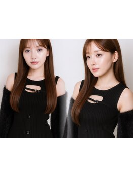 【水光艶髪】ブリーチ毛も復活★SNSで話題の髪質改善トリートメント♪思わず触りたくなるツヤ髪に導く◎