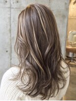 ハーツ(Heart's) ミディアムレイヤー白髪ぼかし脱白髪染めハイライト40代50代60代