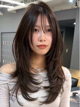 ジアン テラス(GIEN TERRASSE) レイヤーカット韓国レイヤーカット韓国ヘア/岸本 理希