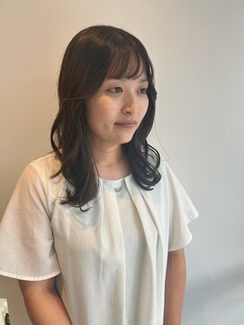 Folk Lore【フォークロア】己斐店 オリーブベージュ/レイヤーカット