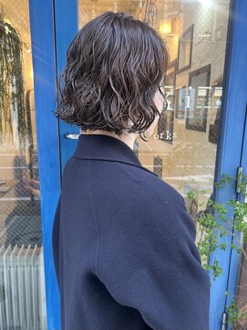 【shiori】ゆるっとボブパーマ