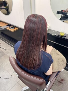 アオ(AO。) オレンジカラー/カシスカラー/暖色カラー