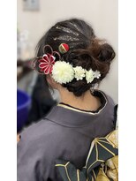ヘアーズクレッセント(CRESCENT)&nbsp;成人式ヘアセット