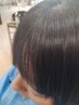 シャンプーカット前髪ストレートパーマ　9300円