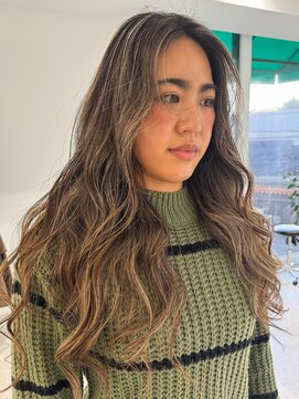 ノラ ウメダ(NORA UMEDA) 海外風ハイライトカラーグラデーションインナーハイライト