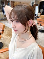 エイミーバイアフロートザガーデン 浦和店(amie by afloat the garden)&nbsp;顔周りの気になる白髪もおしゃれに染めて【浦和】