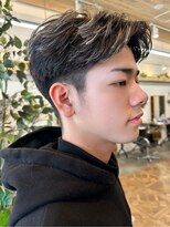 カノエ オム(canoe HOMME) 流れるセンターパート