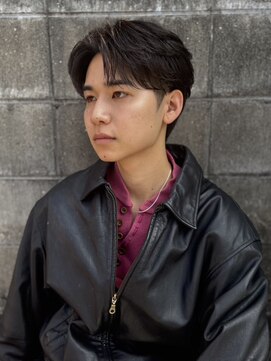 クロム(CHROM) 【王道ナチュラル】センターパート×曲がる縮毛矯正