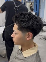グルーマーズクレッジ 渋谷店(GROOMER/S CREDGE) men's/メンズ/刈り上げセンターパー