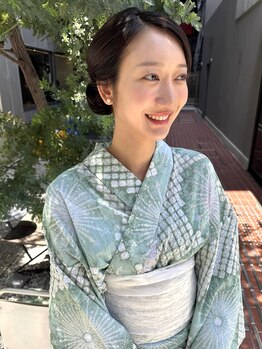 ケファ(Kepa)の写真/【名駅徒歩3分/早朝予約可】成人式/卒業式/結婚式/七五三/訪問着は着付け/ヘアセット/ヘアメイクまでお任せ