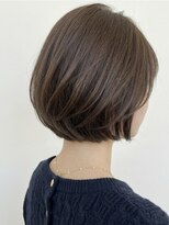 ユイット 本八幡店(Uit)&nbsp;大人可愛い。ふんわり丸みのショートボブ ［本八幡/髪質改善］