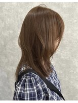 ランガリ ヘアアンドスパ(Rangali Hair&Spa) layer × ベージュ