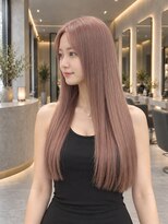 アース 大曽根店(HAIR&MAKE EARTH)&nbsp;柔らかく透ける。ラベンダーピンクベージュ